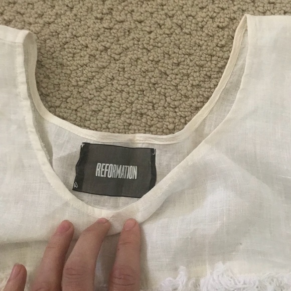 Reformation Jalisco two piece skirt and top - Picture 4 of 8